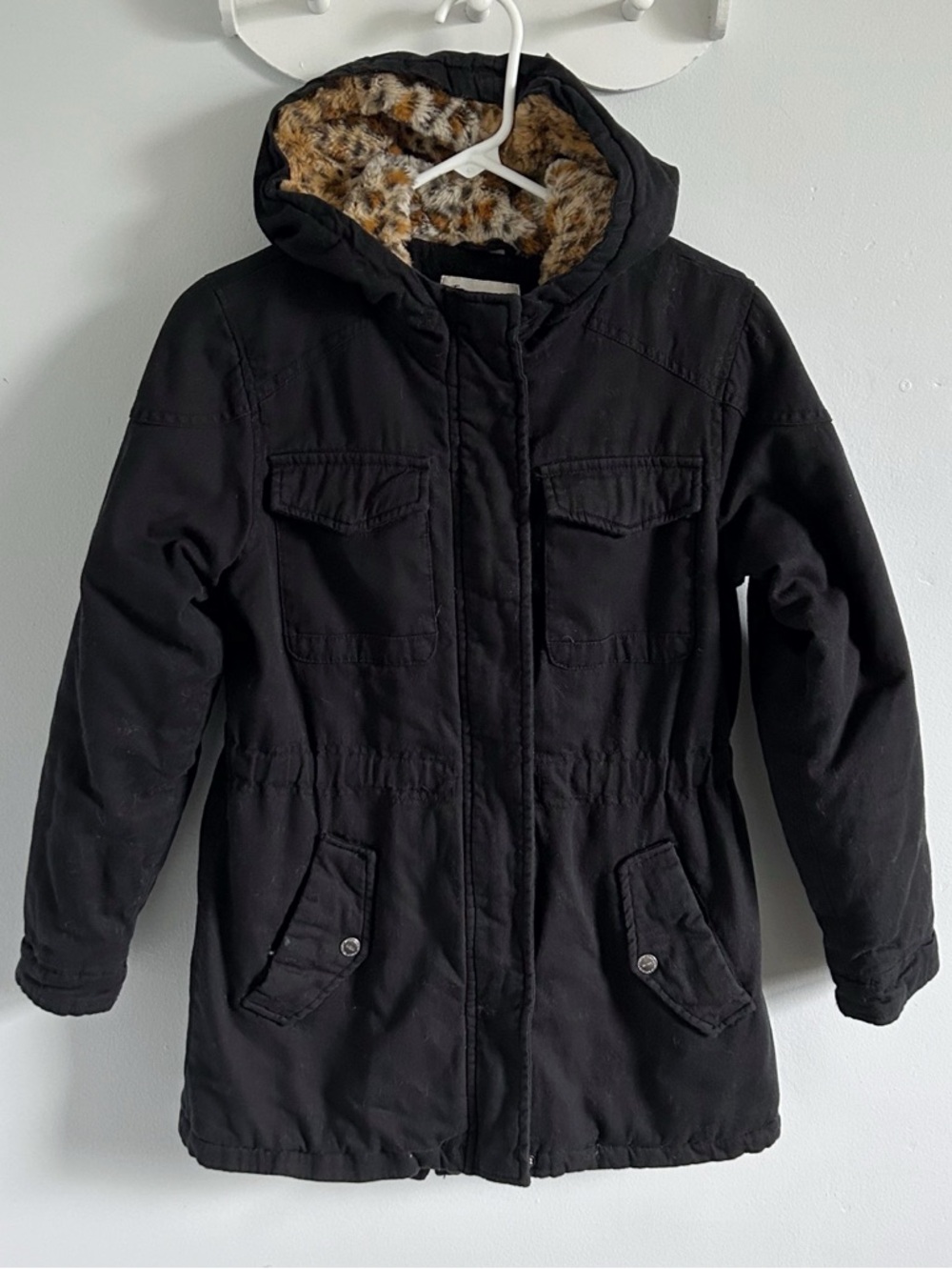 Urban Republic Girls Black Winter Coat Size 16